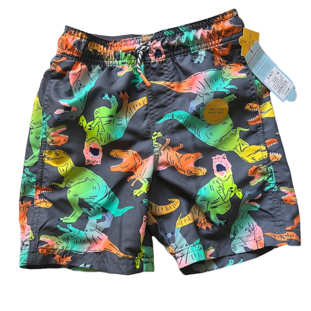 Dinosaur Boy Swim Trunks